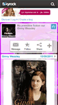 Mobile Screenshot of fiction-ginnyweasley.skyrock.com