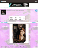 Tablet Screenshot of fiction-ginnyweasley.skyrock.com