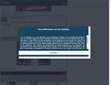 Tablet Screenshot of myamazingshow.skyrock.com