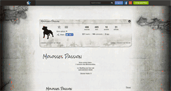 Desktop Screenshot of molosses-passion.skyrock.com