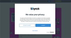 Desktop Screenshot of blog-pour-ados.skyrock.com