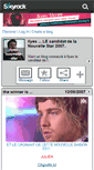 Mobile Screenshot of ilyes-nouvelle-star.skyrock.com