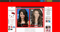 Desktop Screenshot of miley-vs-selena.skyrock.com