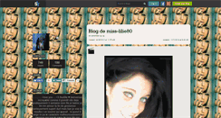 Desktop Screenshot of miss-lilie80.skyrock.com