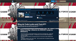 Desktop Screenshot of code-lyoko-and-yumi-971.skyrock.com