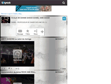 Tablet Screenshot of dancedaniel.skyrock.com