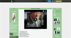 Desktop Screenshot of front-national-le-pen.skyrock.com