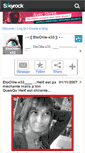 Mobile Screenshot of etooiile-x33.skyrock.com
