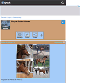 Tablet Screenshot of golden--horses.skyrock.com