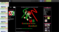 Desktop Screenshot of carmaux-handball.skyrock.com