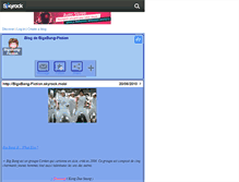 Tablet Screenshot of bigxbang-fiction.skyrock.com