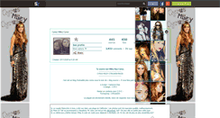 Desktop Screenshot of cyrus-miley-cyrus.skyrock.com