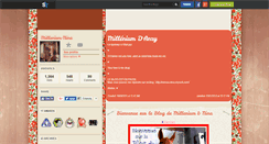 Desktop Screenshot of millenium-nina.skyrock.com