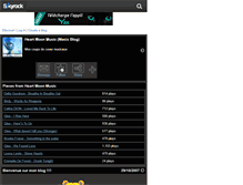 Tablet Screenshot of heartmoonmusic.skyrock.com