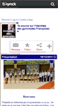Mobile Screenshot of annuaire-des-gymnastes.skyrock.com
