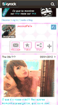 Mobile Screenshot of jessyfelix.skyrock.com