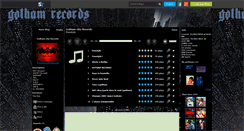 Desktop Screenshot of gotham-city-records.skyrock.com