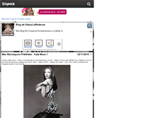 Tablet Screenshot of gabyylamodeuse.skyrock.com