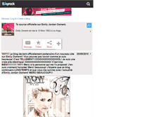 Tablet Screenshot of emilyjosment-officiel.skyrock.com
