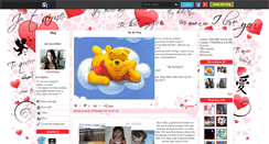 Desktop Screenshot of miss-melanou.skyrock.com