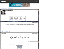 Tablet Screenshot of go-monkey-go.skyrock.com