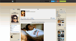 Desktop Screenshot of mjthekingofpop1996.skyrock.com
