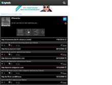 Tablet Screenshot of iphone-fan.skyrock.com