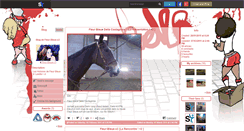 Desktop Screenshot of fleur-bleue-x3.skyrock.com