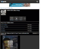 Tablet Screenshot of cheba-aicha-rai.skyrock.com