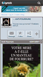 Mobile Screenshot of antii-fourrure.skyrock.com