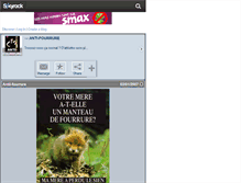 Tablet Screenshot of antii-fourrure.skyrock.com