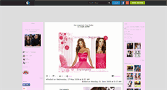 Desktop Screenshot of evalongoria-tonyparker.skyrock.com