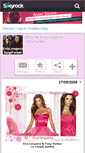 Mobile Screenshot of evalongoria-tonyparker.skyrock.com