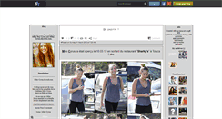 Desktop Screenshot of miley-cyrue.skyrock.com