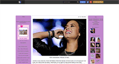 Desktop Screenshot of demi-and-hannah.skyrock.com