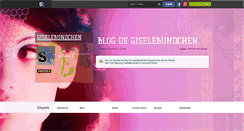 Desktop Screenshot of giselebundchen.skyrock.com
