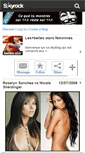 Mobile Screenshot of belles-star.skyrock.com