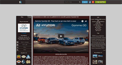 Desktop Screenshot of hyundai.skyrock.com