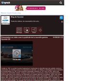 Tablet Screenshot of hyundai.skyrock.com