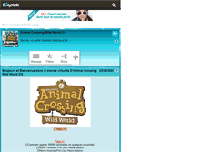 Tablet Screenshot of d-animal-crossing-s.skyrock.com