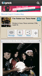 Mobile Screenshot of fanfictiontokiohotel-x.skyrock.com