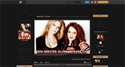 Desktop Screenshot of meester-blake.skyrock.com