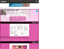 Tablet Screenshot of bayeux-fitness-forme.skyrock.com