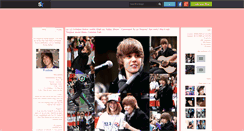 Desktop Screenshot of jusbieber.skyrock.com