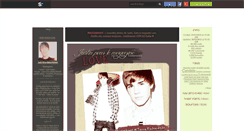 Desktop Screenshot of justin-drew-bieberfrance.skyrock.com