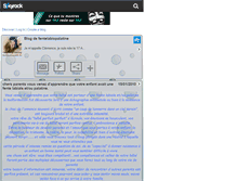 Tablet Screenshot of fentelabiopalatine.skyrock.com