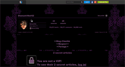 Desktop Screenshot of diamant-noir52.skyrock.com