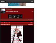 Tablet Screenshot of gaara-temari.skyrock.com