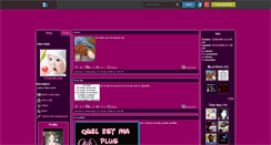 Desktop Screenshot of la-tite-fille-du85.skyrock.com