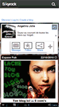 Mobile Screenshot of angelina-jolie-forever.skyrock.com